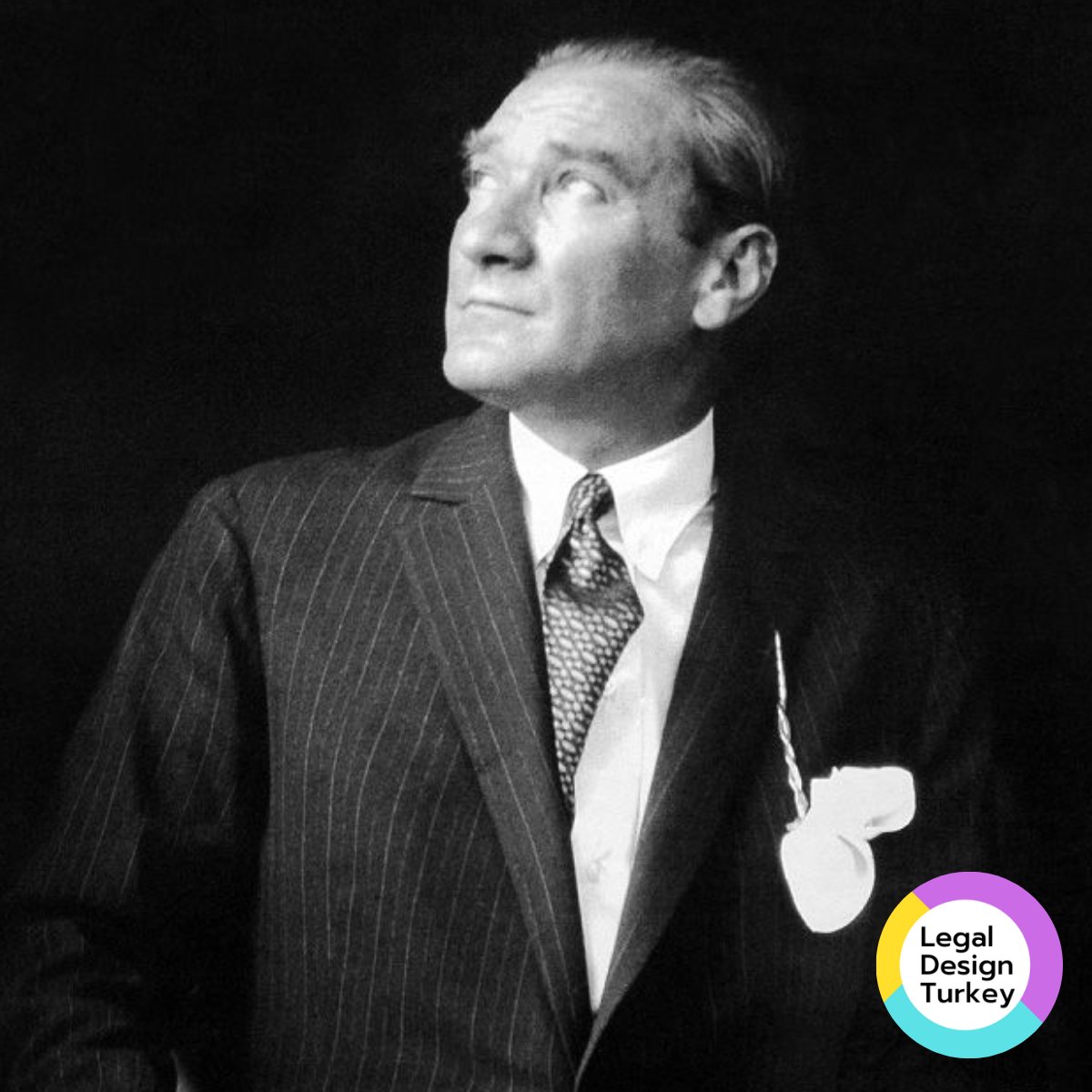 LegalDesignTR's tweet photo. Saygı ve özlemle anıyoruz.. #10kasım #commemoration #Atatürk #legaldesignturkey https://t.co/yN0wjwtvEd