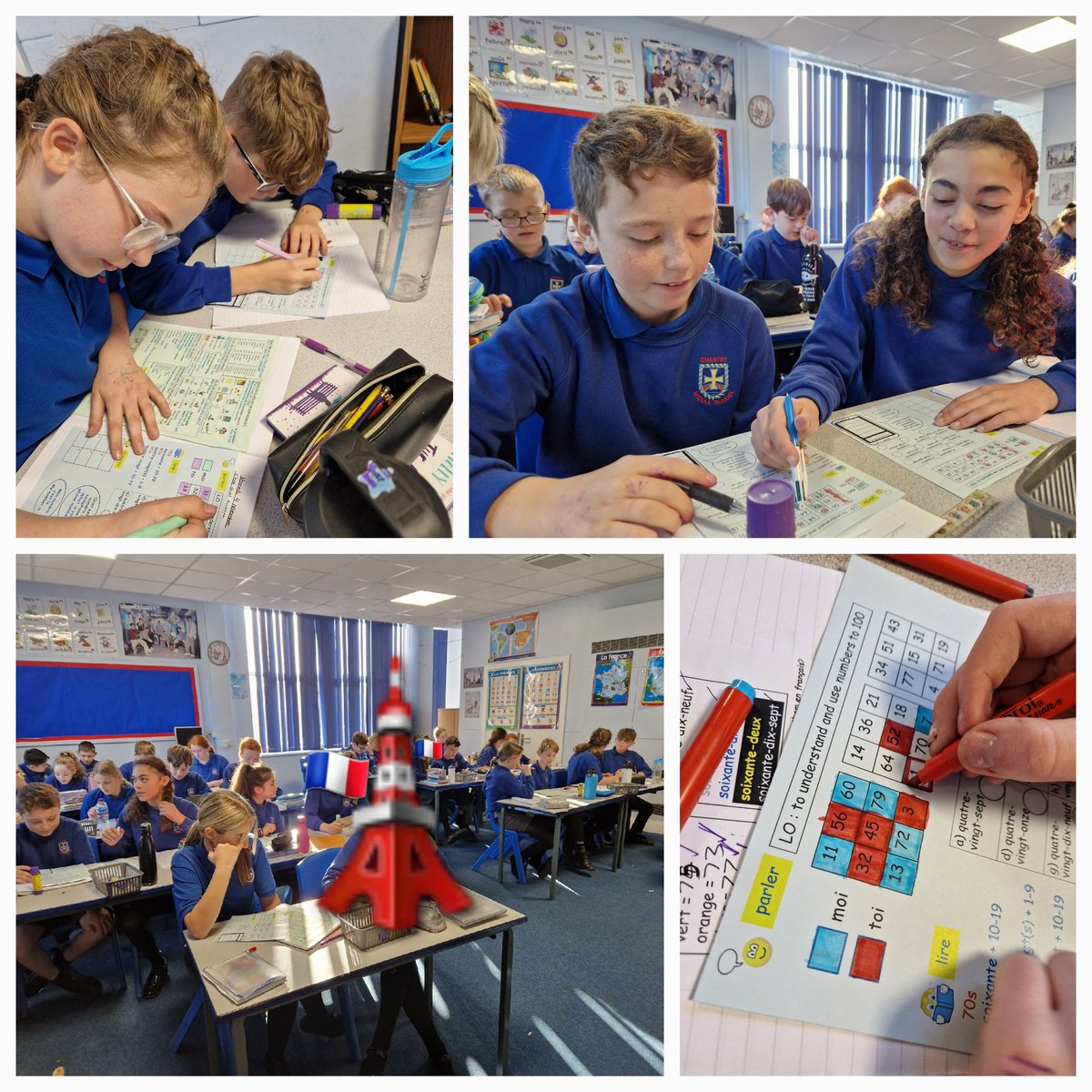 🇫🇷 Y7 have been brushing up on their number skills by studying prices and telephone numbers in French. So wonderful to see every single pupil on task during paired speaking activities. Bravo! 👏👏 <a href="/MorpethChantry/">Morpeth Chantry Middle School</a> #speakfrench #francophone #chantrymfl 
instagram.com/p/CkyxIEPD7VN/…