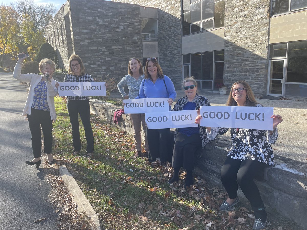 Members of the Rosemont community came out to cheer on the men's soccer team before they departed for Virginia this afternoon. The Ravens will play in the first round of the NCAA tournament on Saturday vs Christopher Newport University at 1:00 pm. Let's go Ravens!