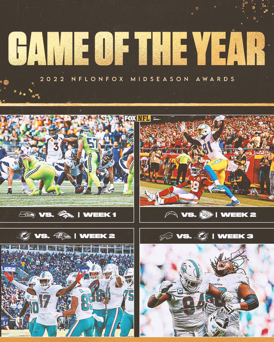 FOX Sports NFL on Twitter "Who has your vote for Game of the Year