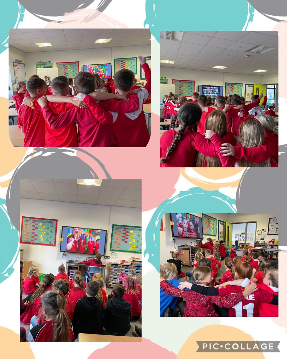 Diolch i’r <a href="/Urdd/">Urdd Gobaith Cymru</a> am Jambori llawn hwyl. Blwyddyn 3 a 4 wedi mwynhau’n fawr. 
Year 3 and 4 thoroughly enjoyed the Jambori. Thank you to the <a href="/Urdd/">Urdd Gobaith Cymru</a> for such an exciting session. 
<a href="/MissSJones2/">Miss S Jones</a> 
<a href="/Cymru/">Wales 🏴󠁧󠁢󠁷󠁬󠁳󠁿</a> 
🏴󠁧󠁢󠁷󠁬󠁳󠁿⚽️🏴󠁧󠁢󠁷󠁬󠁳󠁿⚽️