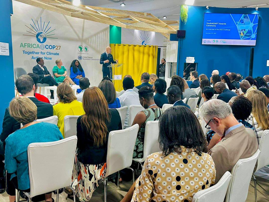 The world leaders in the neogotaition rooms, please listen carefully, you have to put the youth at the heart of decision making and make sure that you are being recognized as leaders.
#YouthDay
#LossAndDamage
#COP27 
#TogetherForImplementation