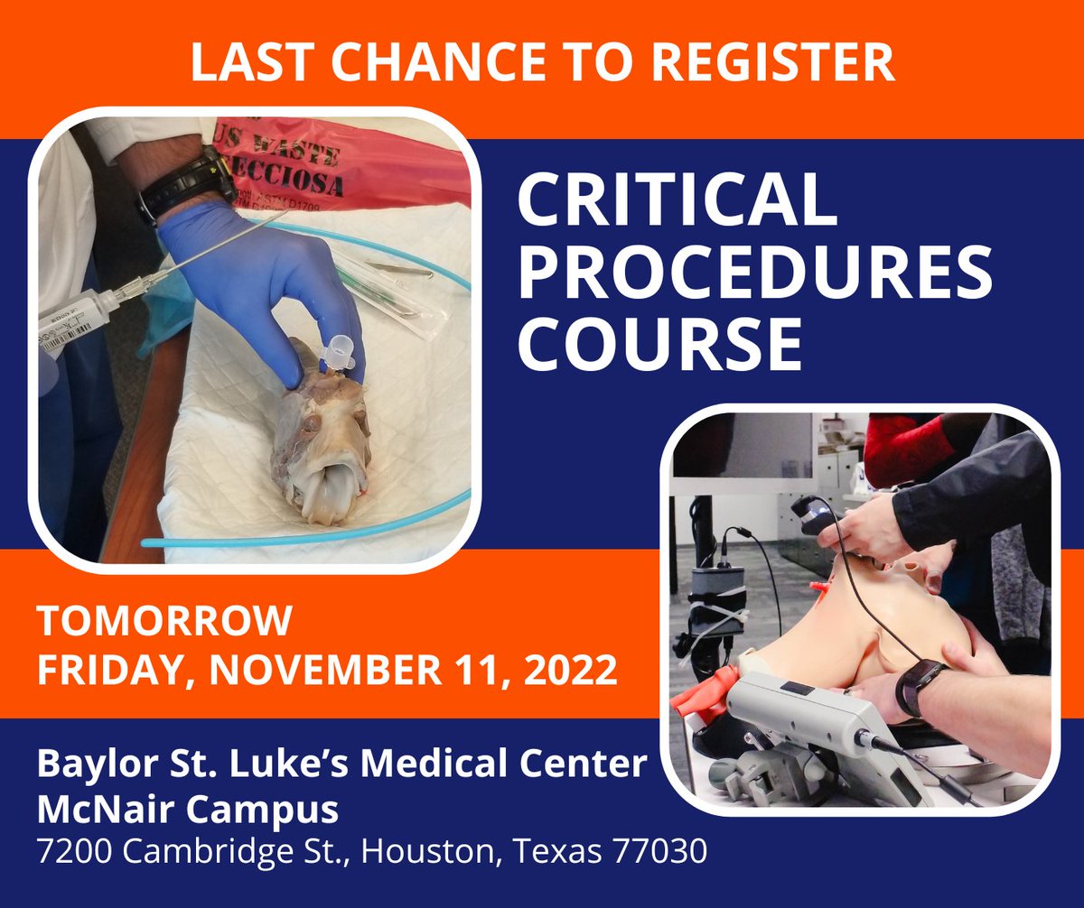 IESHealthcare's tweet image. Last chance to register! 

Houston Critical Procedures Course is tomorrow!

Click the link below to secure your spot:

ies.healthcare/ies-critical-p…

#IES #IEShealthcare #IESevents #CPC #IESCPC #IESeducation