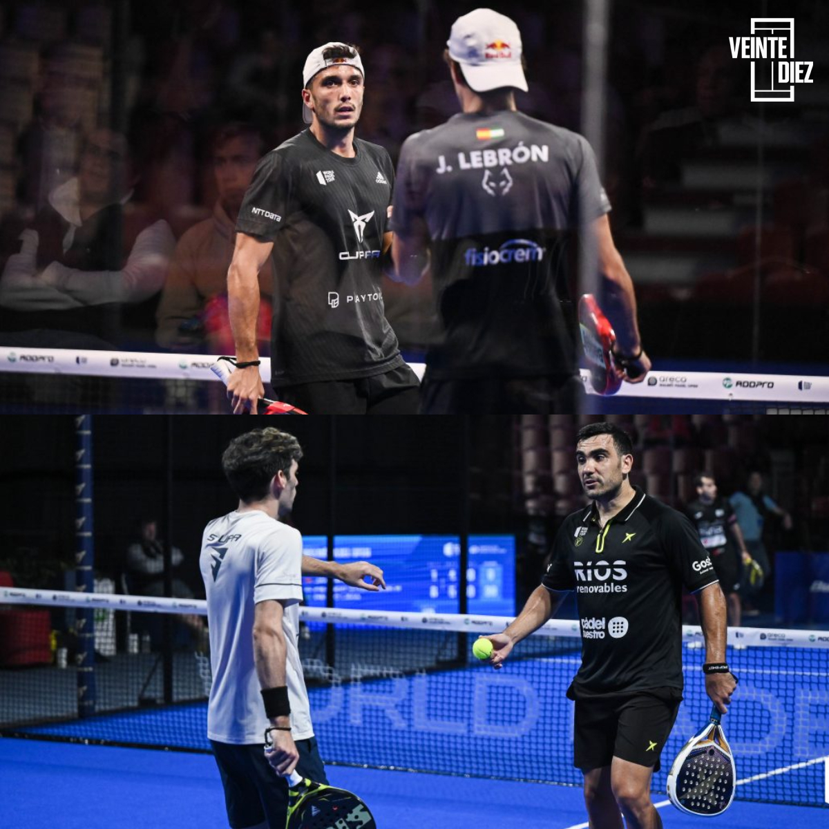VeinteDiez's tweet photo. Face to face repetido: Stupa-Lima contra los número uno. Lo harán en el #MalmoOpen 🇸🇪 tal como pasó en la final del #NewgizaP1
🆚 En cruces entre ambos en 2022:
1⃣ para Galán-Lebrón (Bruselas 🇧🇪)
3⃣ para Stupaczuk-Lima (Toulouse 🇫🇷, Amsterdam 🇳🇱 y El Cairo 🇪🇬) https://t.co/2J9sCSpH0q