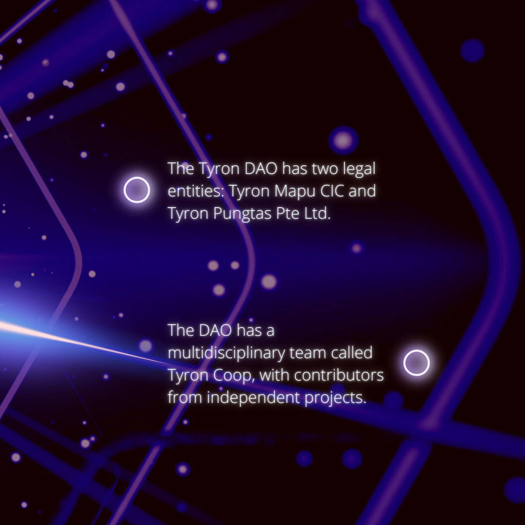 tyronDAO_org's tweet photo. The #DAO has a multidisciplinary team dubbed Tyron Coop. With contributors from independent projects working in various support areas to the #decentralized network of self-sovereign identities: the #TYRON Network 🚀🌍
#Blockchain #OpenSource #Cryptocurrencies #NFT #TYRONkind https://t.co/OVdFafvHv2