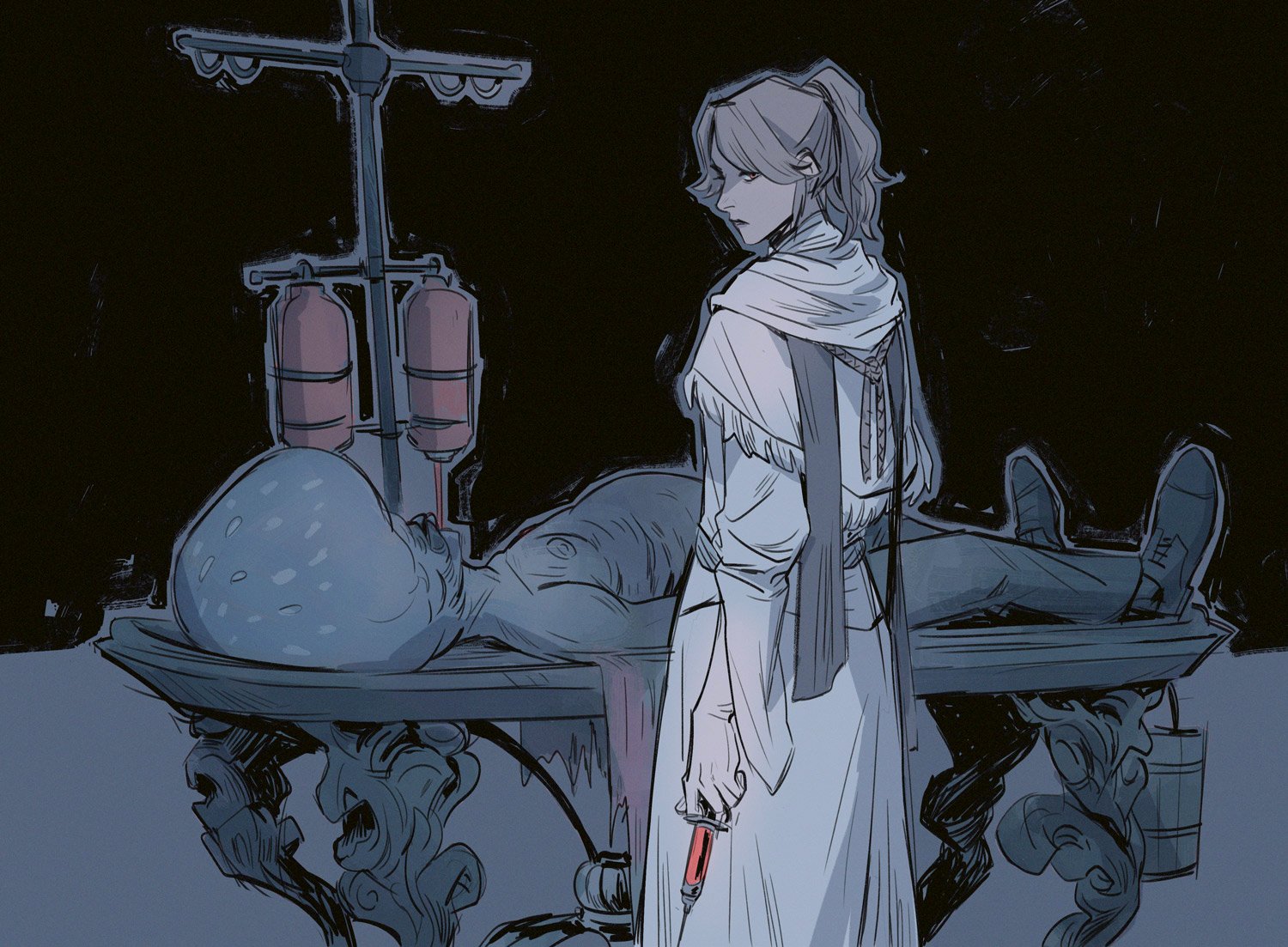Bloodborne Йозефа арт