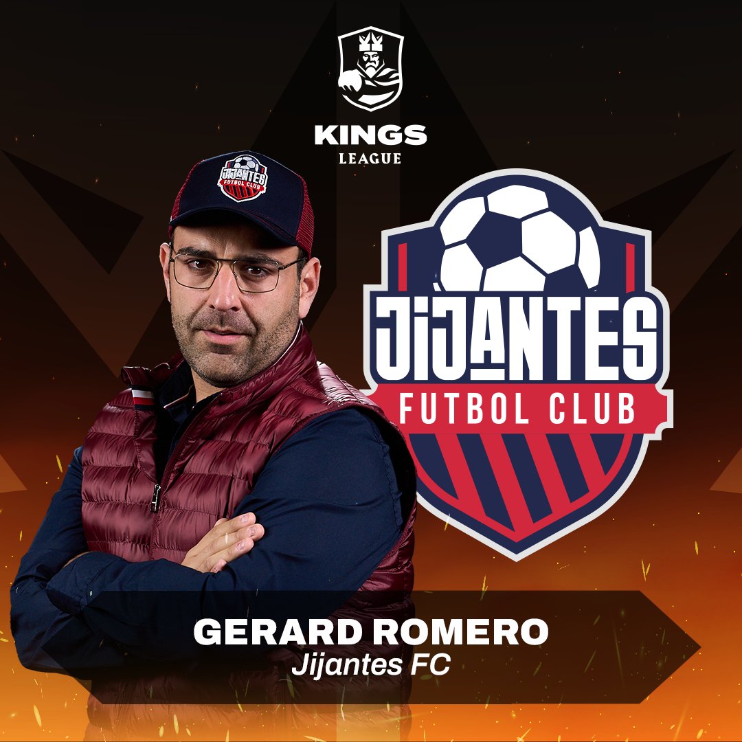 ¡Estos son los #JijantesFC de <a href="/gerardromero/">Gerard Romero</a>!

Bienvenidos a la #KingsLeague ⚽️👏

🔴Transmisión en vivo: twitch.tv/kingsleague
