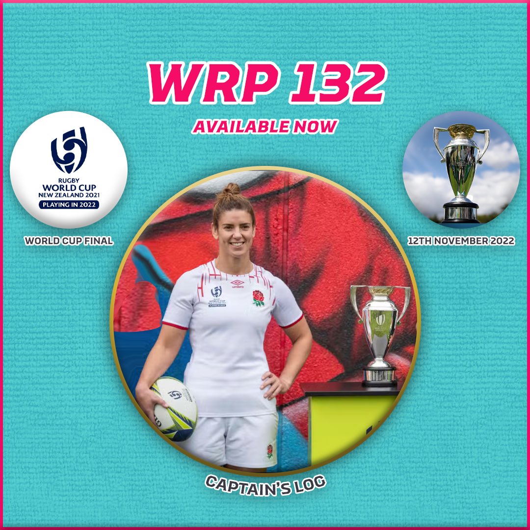 𝗖𝗔𝗣𝗧𝗔𝗜𝗡’𝗦 𝗟𝗢𝗚 - 𝗪𝗢𝗥𝗟𝗗 𝗖𝗨𝗣 𝗙𝗜𝗡𝗔𝗟 🏆 

<a href="/JohnnieHammond/">Johnnie Hammond</a> is joined by our very own @Sarah_Hunter8 MBE. With hours left until Sunter leads out the Red Roses into the World Cup Final they sit down for a fascinating chat on what is ahead 

#WRP #Rugby #RWC2021