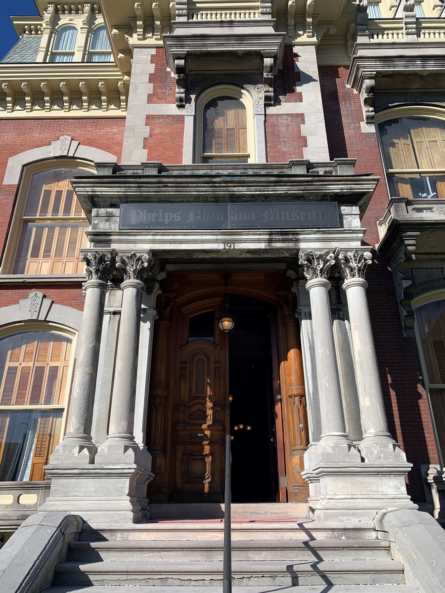Thanks to Sue and Jennifer at the <a href="/PhelpsMansion/">PhelpsMansionMuseum</a> for a tour of their beautiful historic mansion!