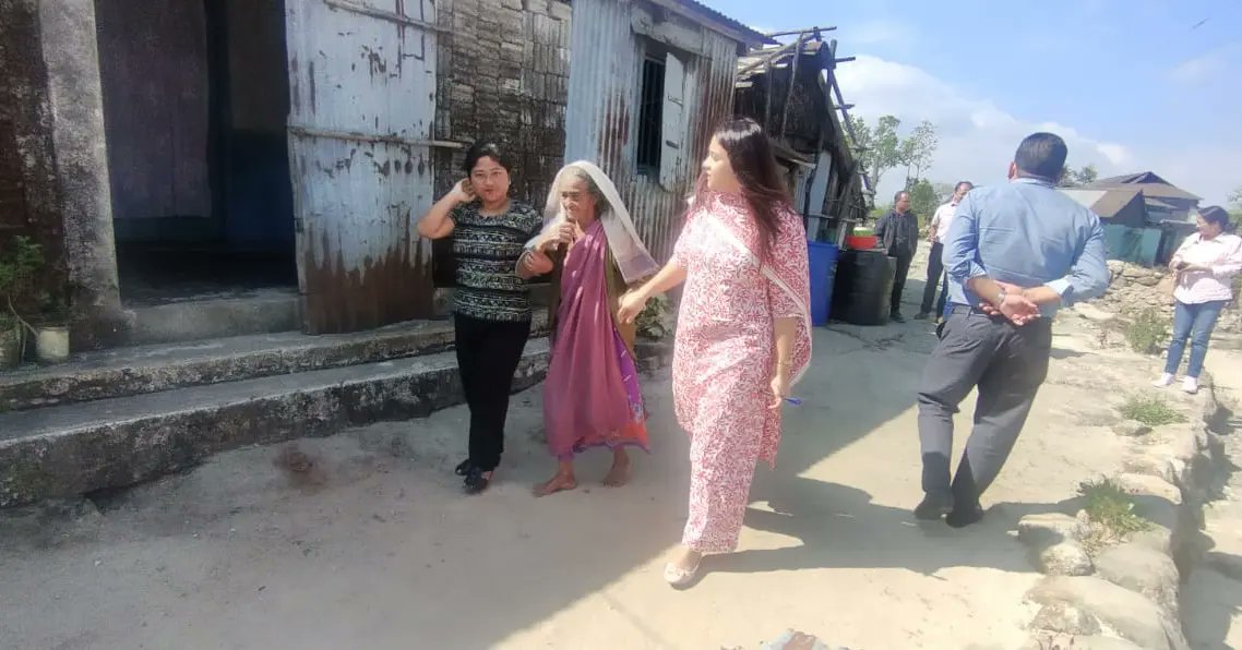 SandhaniG's tweet photo. Community interaction during the 15th common review mission in Meghalaya. 
#commonreviewmission #NHM #MoHFW https://t.co/smurKOdKM0