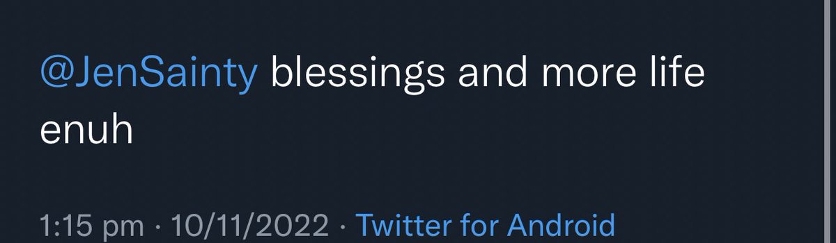 JenSainty's tweet photo. The way men say Happy Birthday without saying Happy Birthday is actually one of my favorite things 💀 https://t.co/nX4dAjk1hh