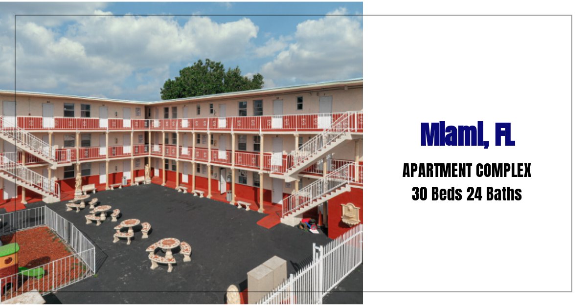 100% cash flowing *OFF-MARKET* 30 bed complex - mailchi.mp/equitynowinves…