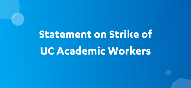 UCLALabor's tweet photo. Statement on Strike of UC Academic Workers from @uclairle, @UCLALabor, @uclalosh, and @UCLALaborSD - https://t.co/RcJV1F8Zmc https://t.co/puB2fibu6M