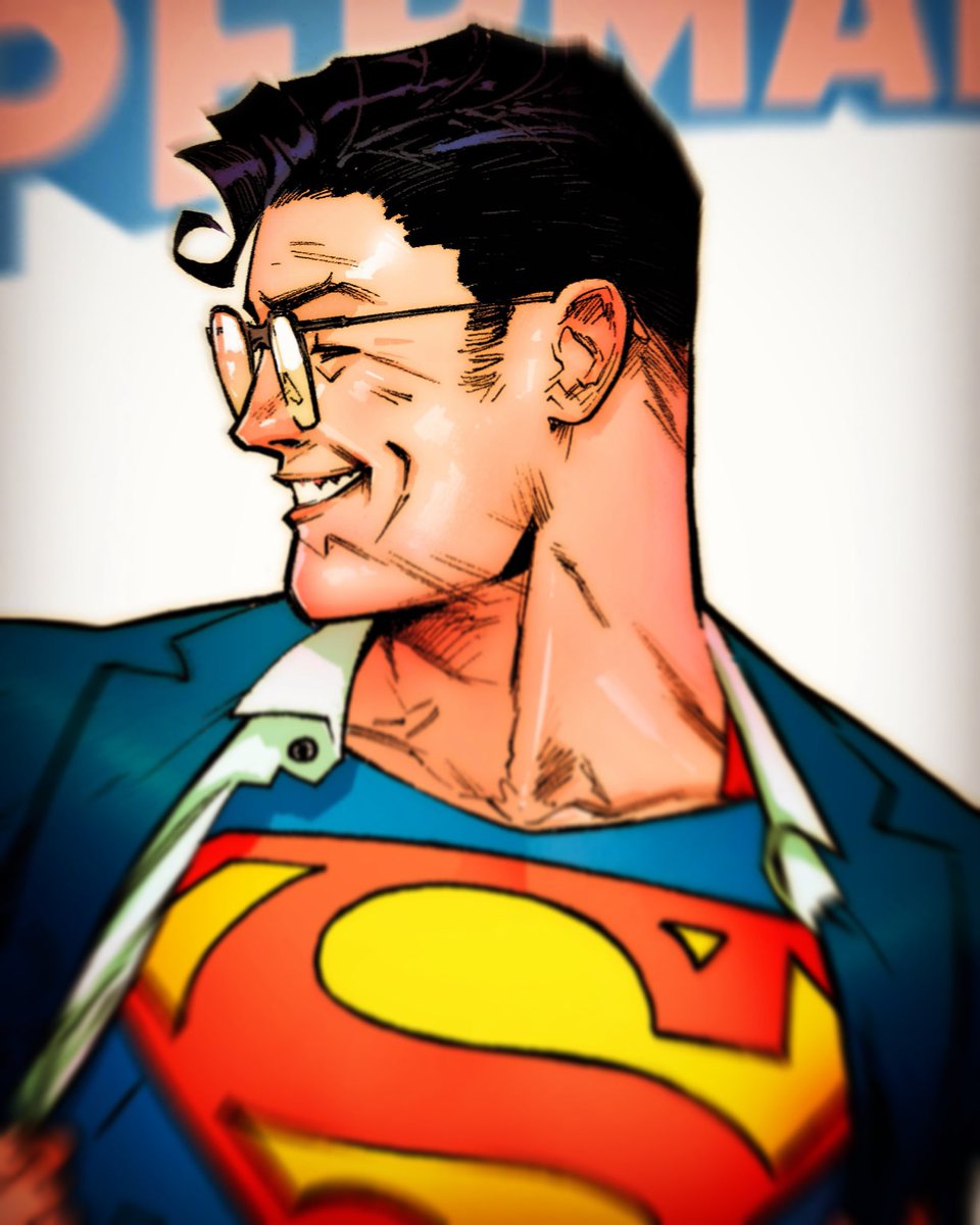 「:) HOPE. #superman #tease #cover 」|Jorge Jiménezのイラスト