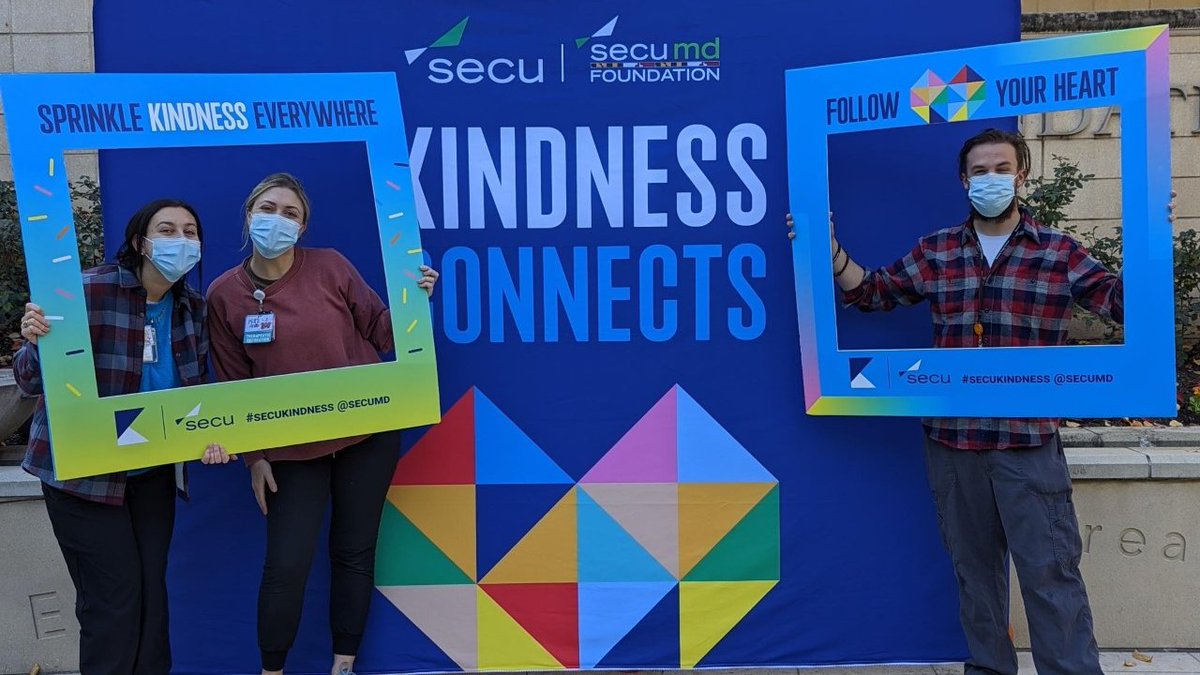 KennedyKrieger's tweet photo. Thank you for helping us exceed our goal of completing 10,000 acts of kindness during @secuMD's Kindness Campaign! We achieved an astounding 25,433 acts of kindness, and we're excited to announce that SECU will donate $25,000 to the Institute! #SECUKindness #WorldKindnessDay https://t.co/DtsPPOvOrC