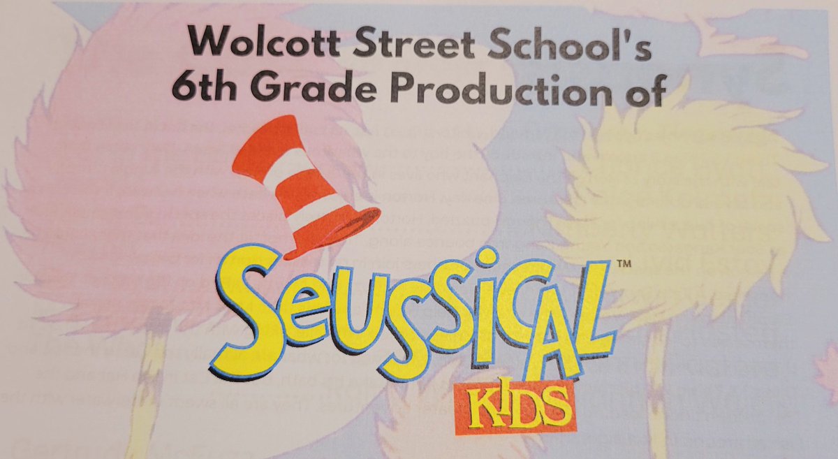 LeRoy_CSD's tweet photo. Tonight is the night, the 6th Grade Production of Seussical KIDS for the community at the WSS Memorial Auditorium at 7:00pm.
Be sure to check out the Meet the Cast display as you walk in at the WSS. No ticket required, just bring one non-perishable food item per person #WRLR https://t.co/Dje8ps5dVl