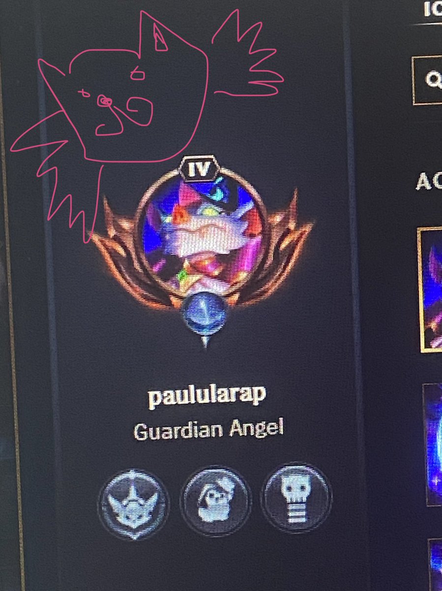 hallo lieber <a href="/RiotSupportDACH/">Riot Games Support DACH</a> 
hab mir versehentlich das gekauft anstatt das yuumi icon davon ): könnt ihr da was machen? 🖤🖤
hab extra eine yuumi mit flügeln gemalt :3