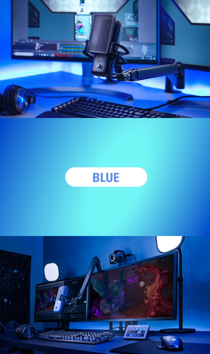 elgato's tweet image. Pick your favorite color to see your dream setup. 👀