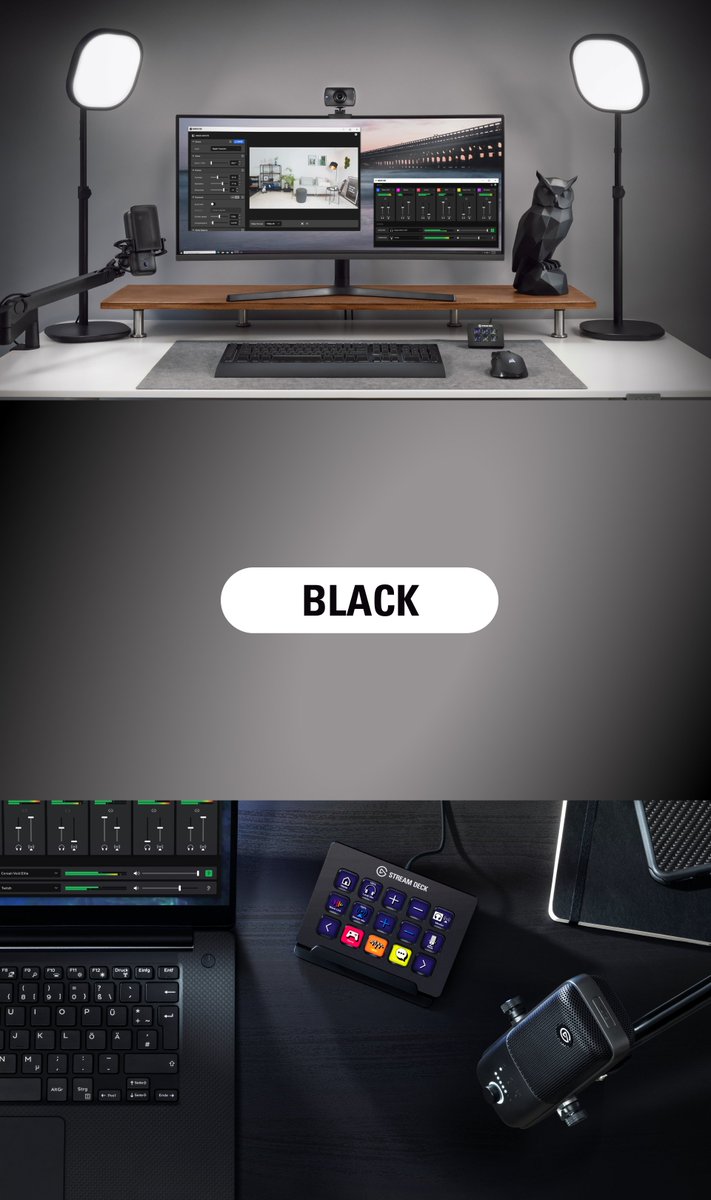 elgato's tweet image. Pick your favorite color to see your dream setup. 👀