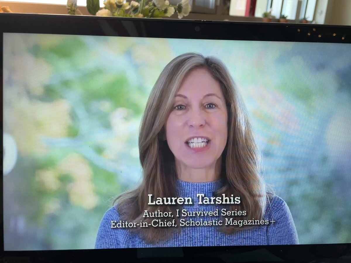 cb_flack_attack's tweet image. Today we joined author: Lauren Tarshis, who wrote the I Survived series. We had the best time learning about how she gets her information & what motivates her to write these incredible books! A huge thank you all the way from Pa, Lauren! @MicrosoftFlip @laurenTarshis @scholastic