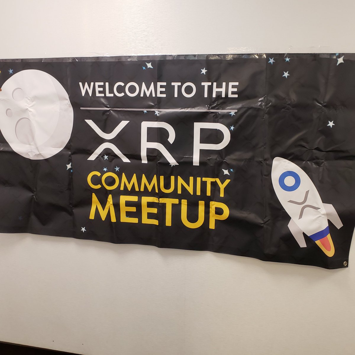 XRP_NYC's tweet photo. @WietseWind Definitely... the XRP Meetup banner has seen some great sights in NYC! Thanks XRP Netherlands community for sending it to us!

But alas time for it to move on to the next #XRP Meetup... which city should it go to next?!?! https://t.co/3VPMKdSchR