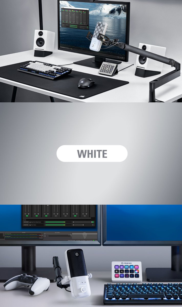 elgato's tweet image. Pick your favorite color to see your dream setup. 👀