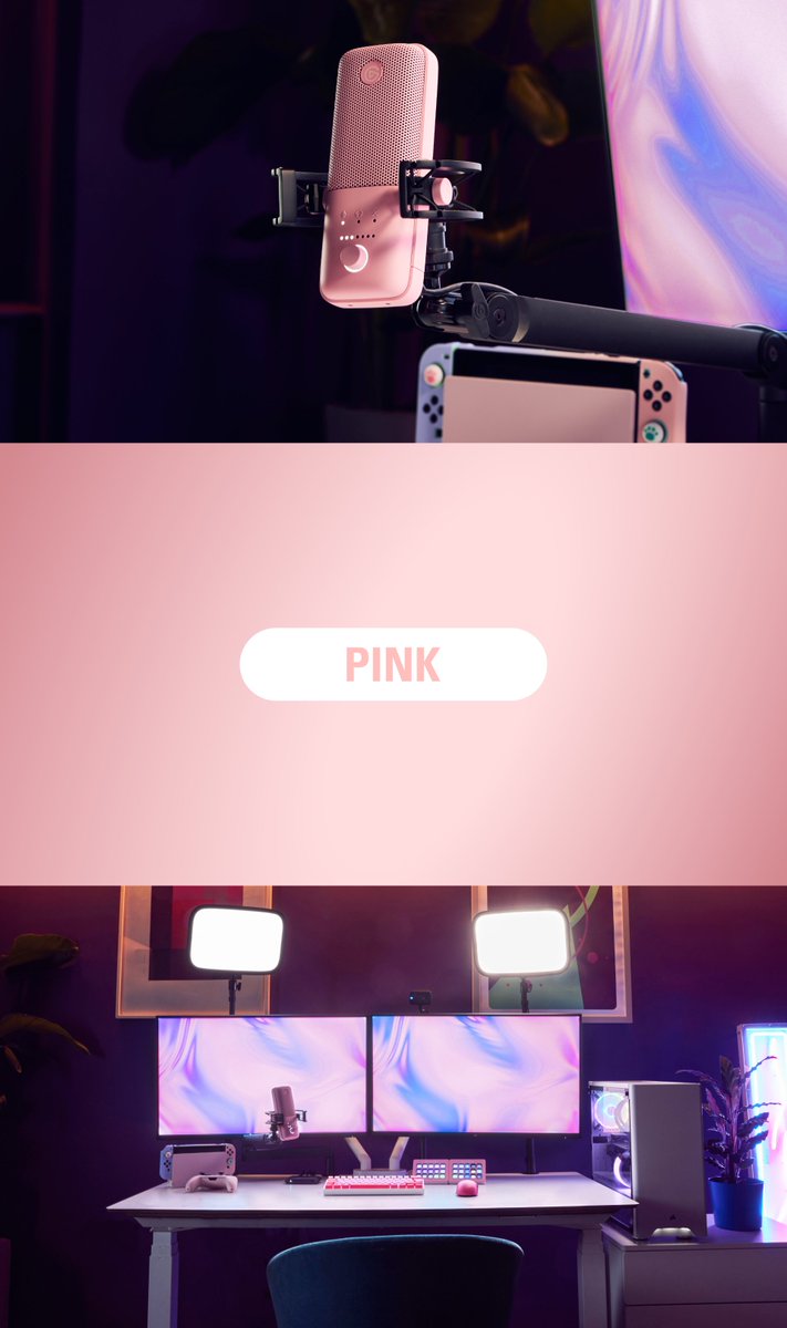 elgato's tweet image. Pick your favorite color to see your dream setup. 👀