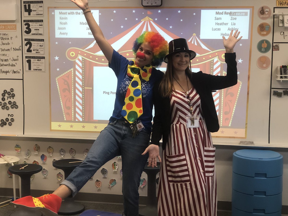 Transformations bring out everyone’s positivity! BES is thankful for our educators who go above and beyond everyday. @cdgantt <a href="/BexleyElem/">Bexley Elementary School</a>