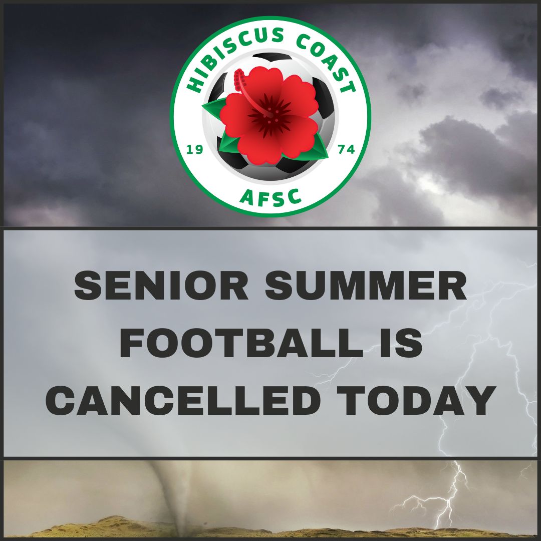 📢📢📢

Due to severe weather conditions senior summer football is cancelled today

Stay warm and we will see you all next Friday