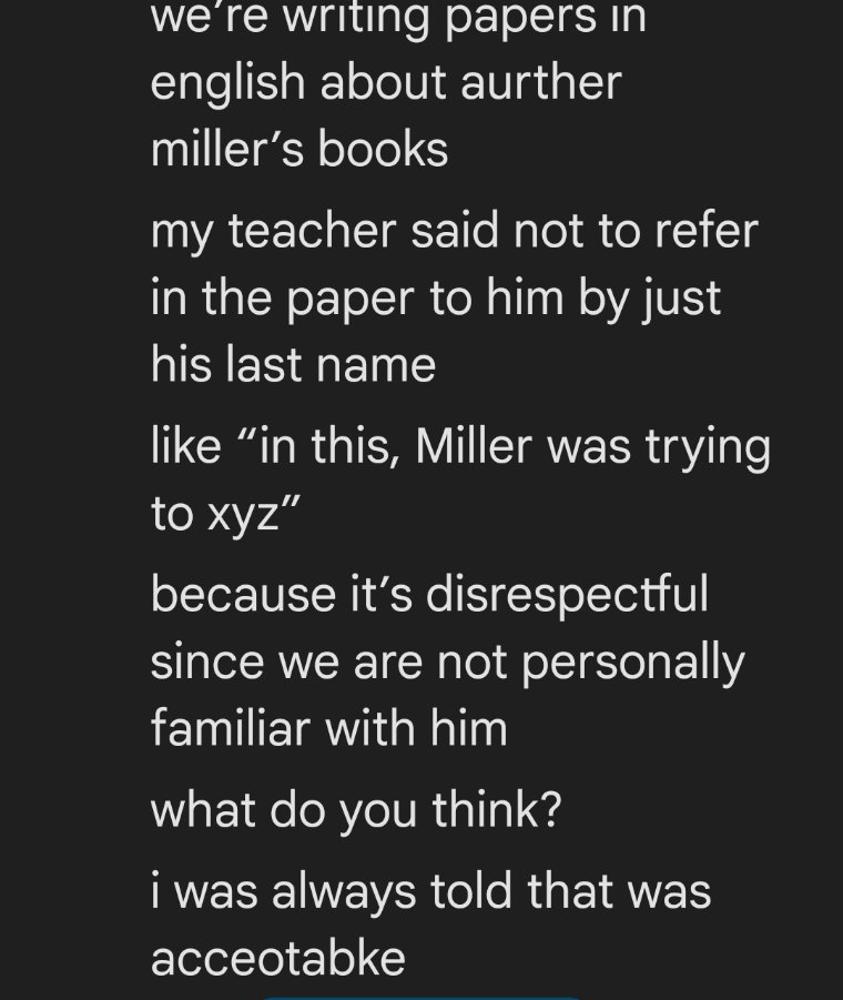 What say you, #WritingCommunity? This seems way off to me.