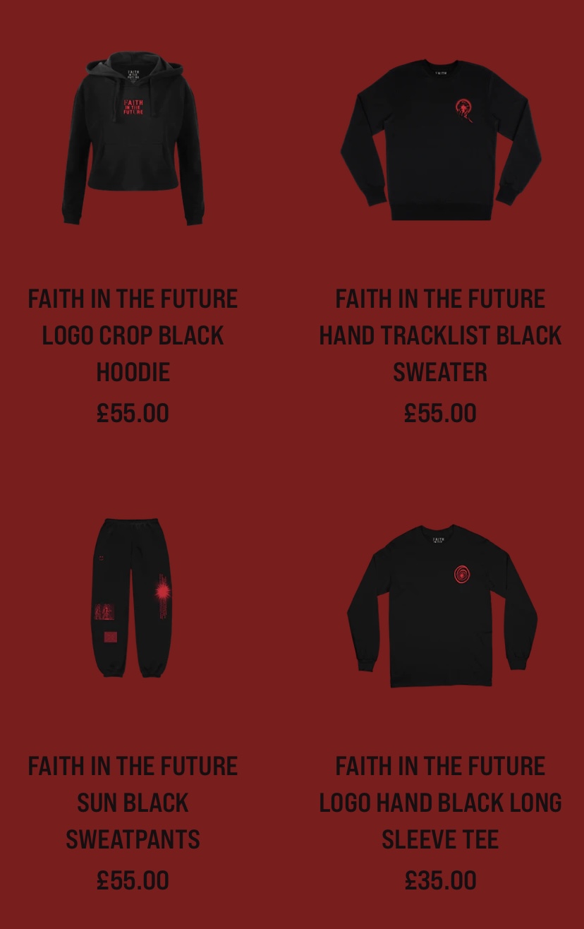 Louis Tomlinson - Faith In The Future (Black And Red Splatter with