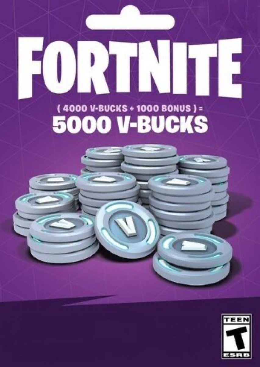 5000 vbucks - 24 hours

-Retweet 
-Follow x.com/tanzanitehunt?…