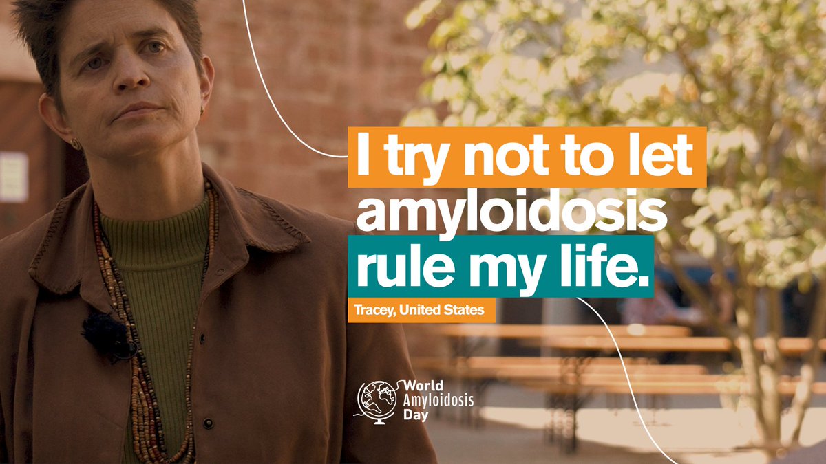 - Going the extra mile - Tracey's #amyloidosis #diagnosis was a wake-up call. Her goal now is to achieve her dreams, like travelling the US. 🇺🇸
➡️youtu.be/GFlh8U4pNNE
#patients #awareness #RareDisease <a href="/AmyloidosisDay/">World Amyloidosis Day</a>