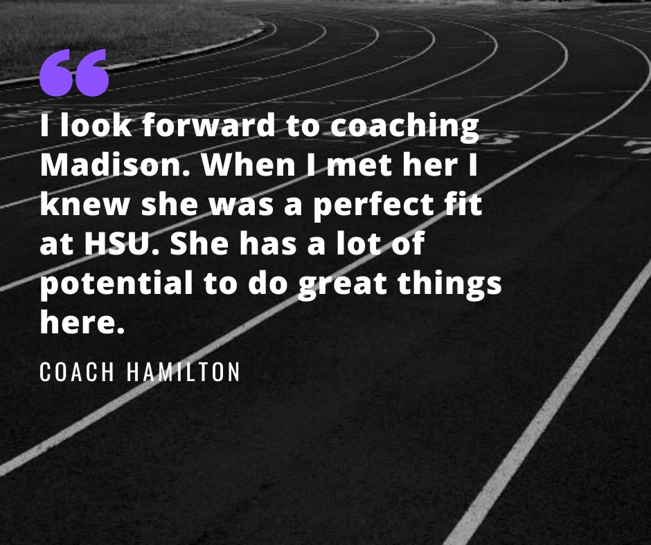 HSU Track & Field // XC (@hsutrack) on Twitter photo First recruit of the season🤠 Welcome to Grape Street Madison🍇 First recruit of the season🤠 Welcome to Grape Street Madison🍇