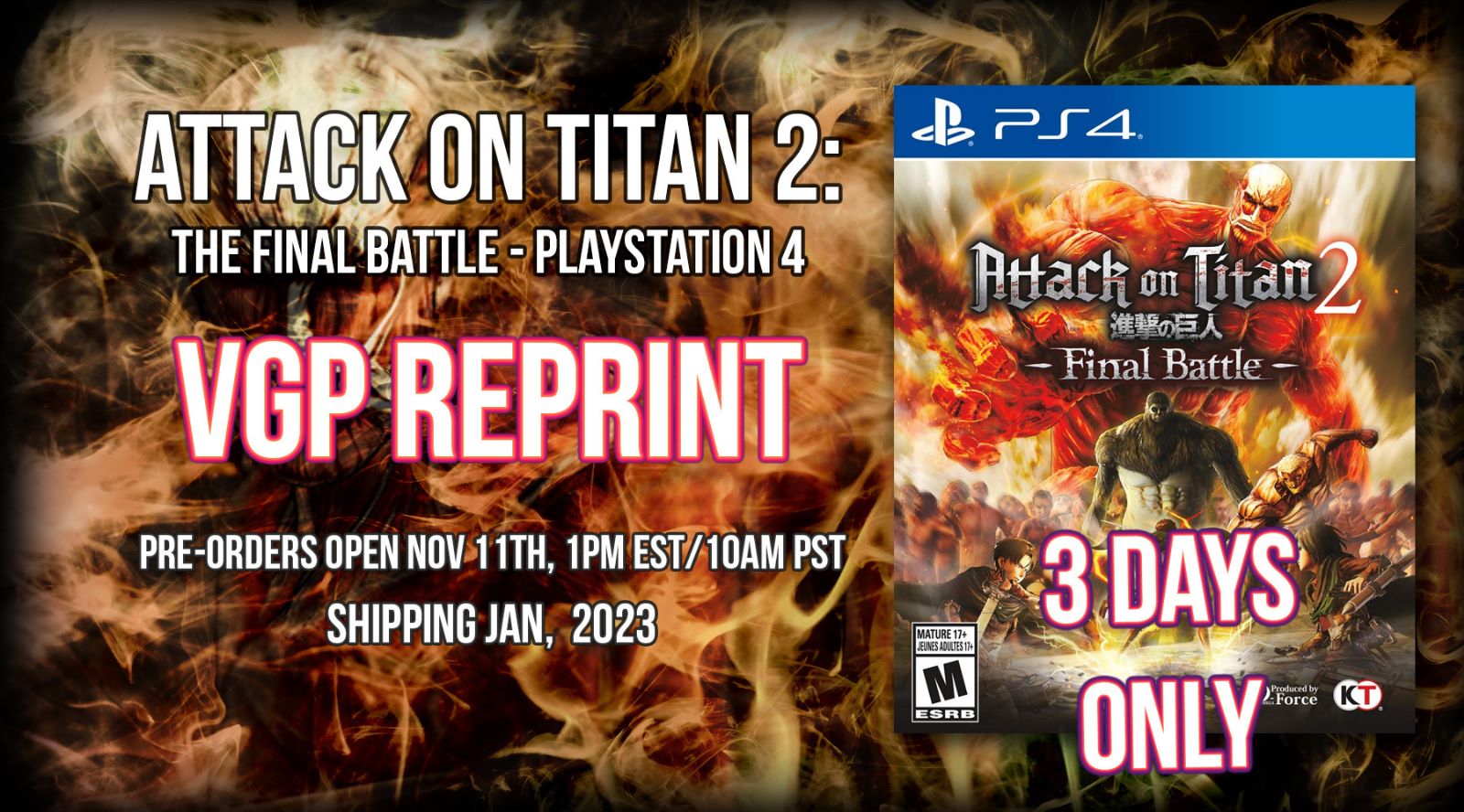 Attack on Titan 2 - PlayStation 4, PlayStation 4