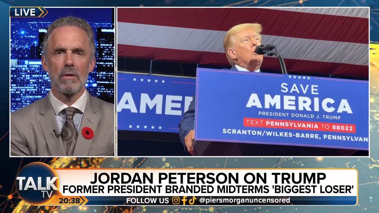 Piers Morgan Uncensored on Twitter: ""I think it's big mistake to Trump is a psychopath... "It's very easy to demonise someone you don't of." Clinical psychologist Jordan gives