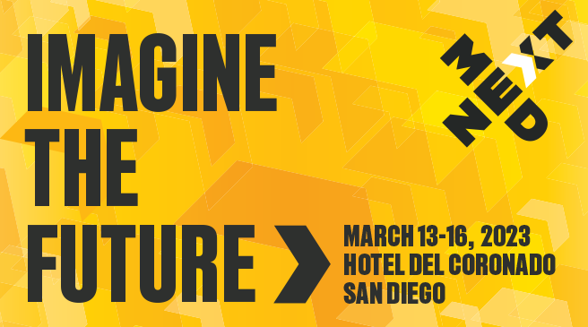 NextMedHealth's tweet photo. Join us for #NextMedHealth this March 13-16th at the magical @delCoronado for a convergence of bright minds, diverse fields, accelerating technologies, new mindsets, &amp; cross-disciplinary collaboration-- as we explore &amp; catalyze the future of healthcare.

👉https://t.co/sxi7gpRyKM https://t.co/n30rmYbxh7