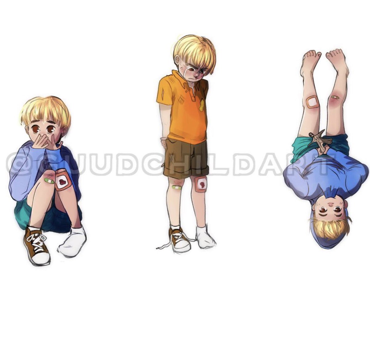 guudchildart's tweet photo. Some character profiles of gil and em #gilbertthemerman #characterprofile #oc #originalcharacter #webtoonseries https://t.co/BubDoY5amG