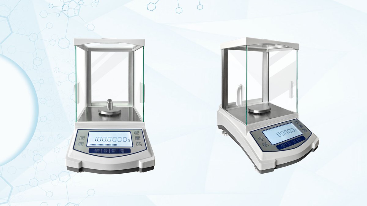 Electronic Analytical Balance
220g/0.1mg
1. Magnetic Sensor 
2. Display: Large LCD （ backlit) (L×W)(120×60 mm)
3. Interface: RS232
4. Units: g, oz, ct, lb. etc.
5. More functions: automatic calibration, counting, percentage, full range tare,
over-load protection, zero tracking.