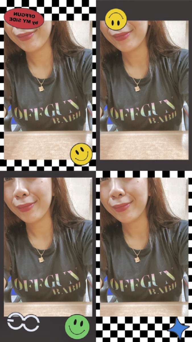 jecababii's tweet photo. coz its OG anniv day, wore my fave shirt from @OGbabii_real 😘 and super like the ig filter 🫶🏼

TGIF Happy 11.11 💚

#OffGunStay7ogether 
#7yearsOFFiciallywithGUN
#เบบี๋
#ออฟกัน
#OffGunJollyVersary https://t.co/l0RZ0lSWsd