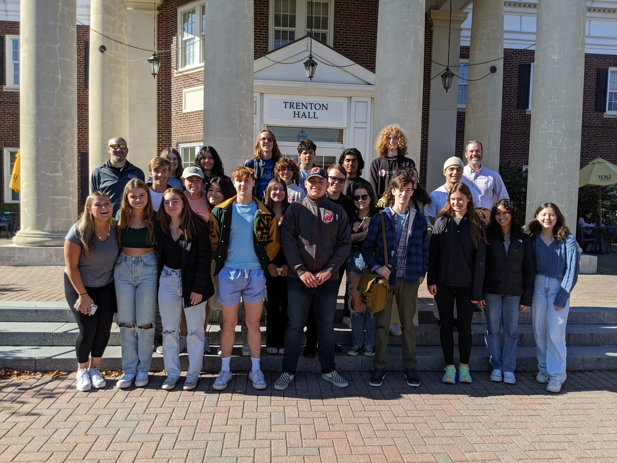 NHHS_NHEF's tweet photo. The NHEF proudly sponsored a bus trip to visit TCNJ.
The North Guidance Department accompanied 34 of NHHS Seniors This bus trip was funded through the NHEF College and Career programs at no cost to students. https://t.co/03RKlRZC0V