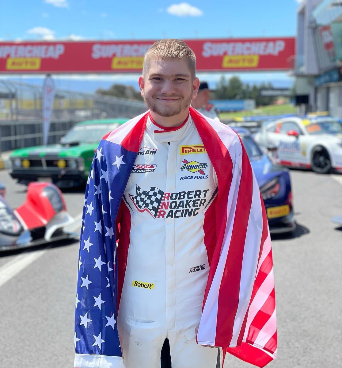 Proud to represent the Stars and Stripes at the Bathurst International! Robert will run the #33 Dodge Challenger for Dream Racing Australia. 

<a href="/GoTransAm/">The Trans Am Series</a> 
<a href="/FranklinRoadCo_/">FranklinRoadApparel</a> 
<a href="/SabeltAmerica/">Sabelt America</a> 
<a href="/Stilo_USA/">Stilo Helmets</a>