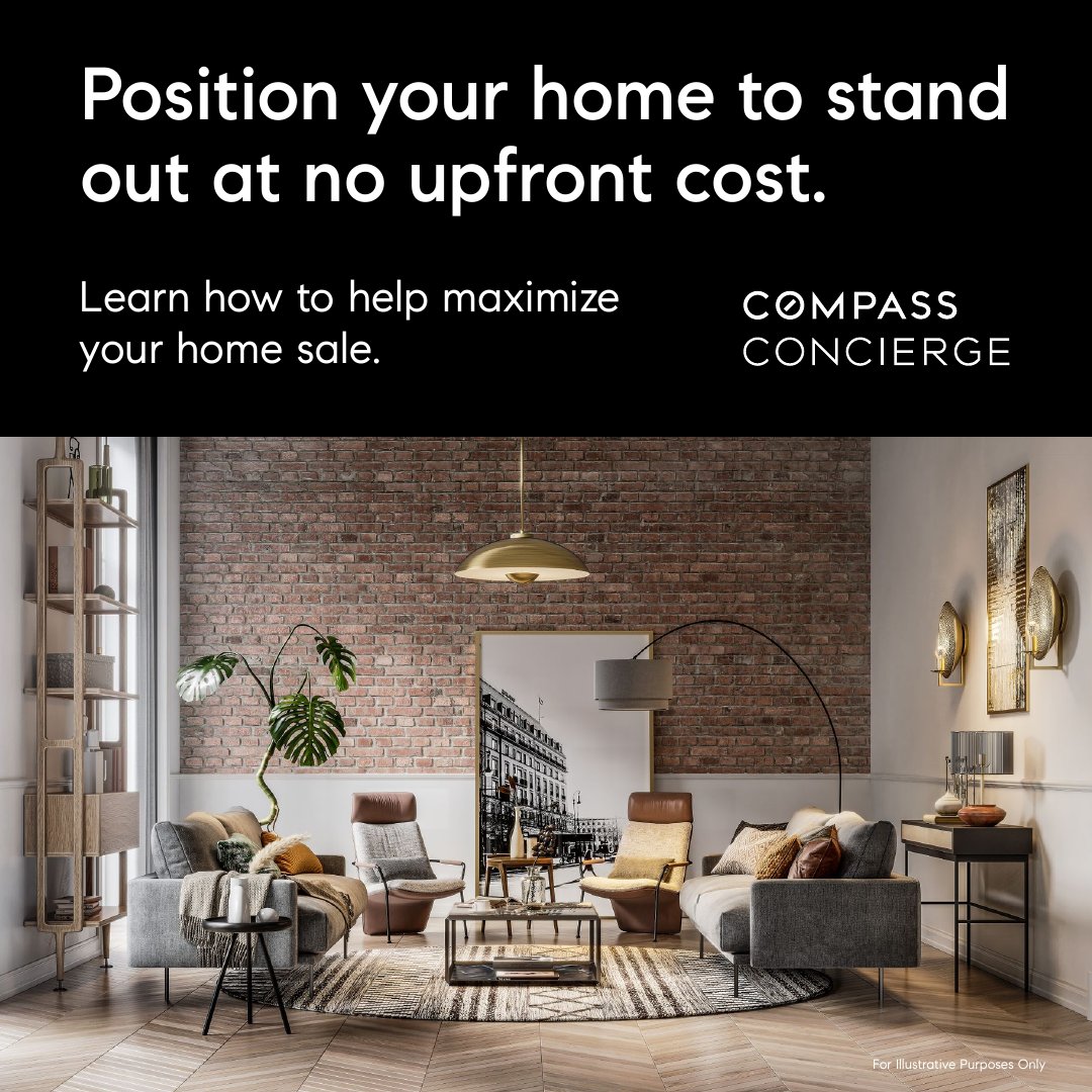SueRevisRE's tweet photo. Position your home to stand out at no upfront cost. Learn how to help maximize your home sale with Compass Concierge. 
•
•
•
#upfrontcosts #maximize #homesale #compassconcierge #ridickrevisgroup #homeimprovements #standout https://t.co/XctawwXqLY
