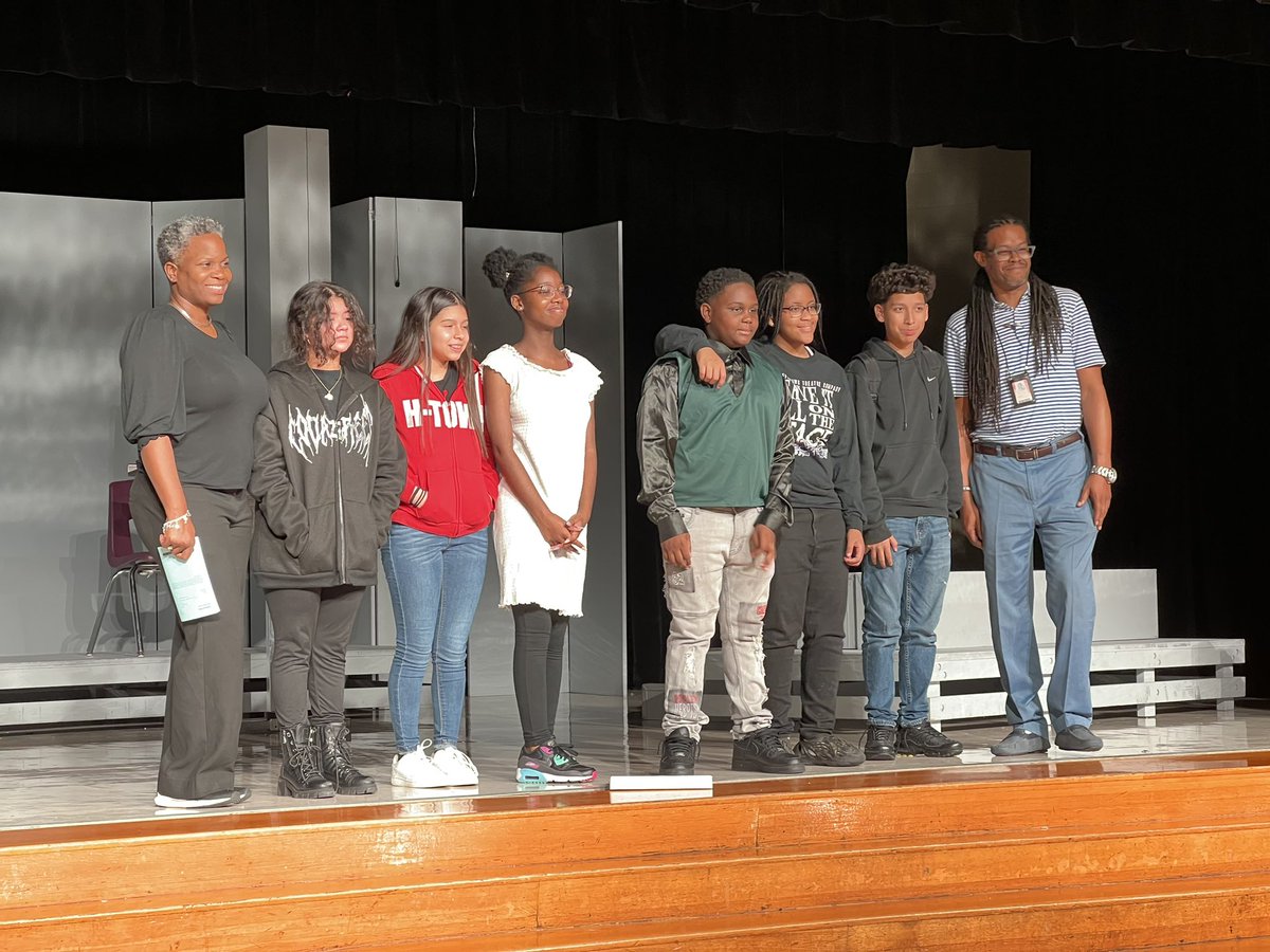 Kudos to the Hawk Theatre Company for a great first showing of “Antigone Now.” Come out tomorrow and see our amazing actors/actresses at work! (CMMS Commons @ 6pm) #HawkNation #HawkPROUD