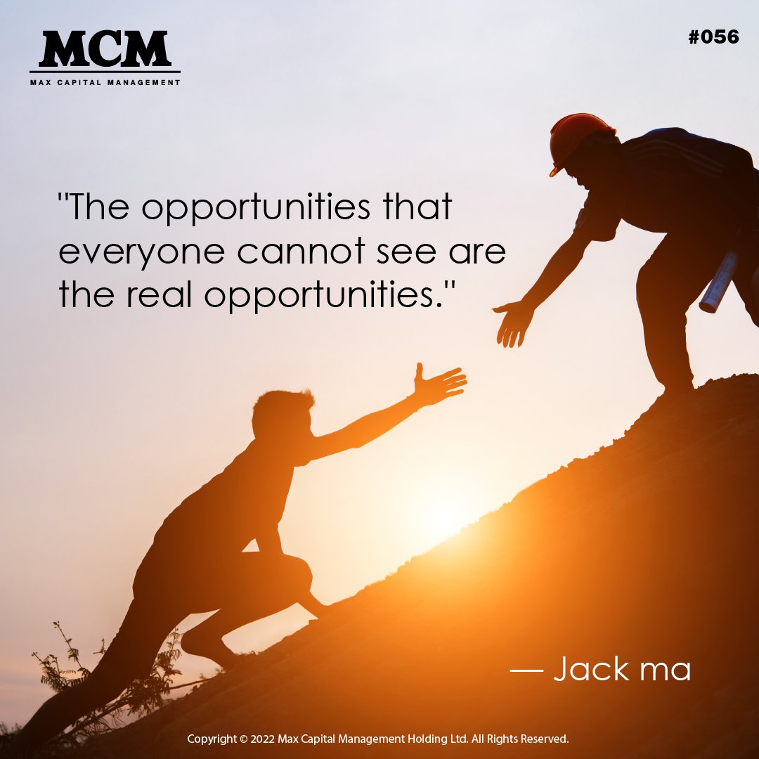maxcapitalmgmt's tweet photo. The opportunities that everyone cannot see are the real opportunities. ❤ Happy Friday 
#mcm #MaxCapitalManagement #fridayvibes #weekend https://t.co/MCgdmD2n1a