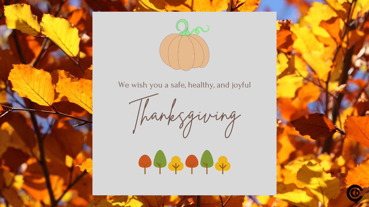 🦃 Happy #Thanksgiving from your Champaign County Democrats! 🍁