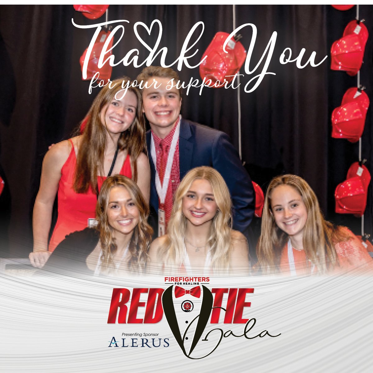 A link to our Red Tie Gala photo galleries has been emailed to guests and is also on our website here: firefightersforhealing.org/blog/rtg2022