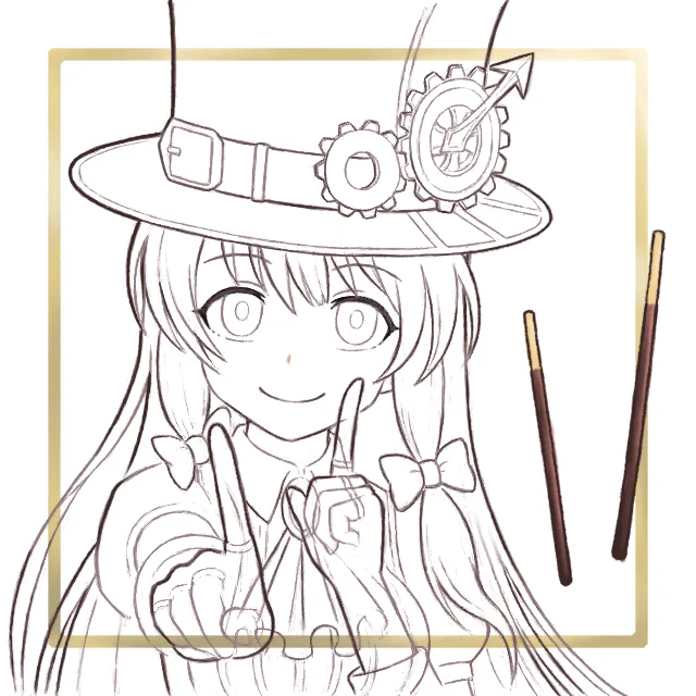 手直し再掲ですが
ユッカを描いた一昨年も
マールを描いた去年も間に合わず
ようやく念願のポッキーの日に投稿できる

…ということで許してつかあさい… 
