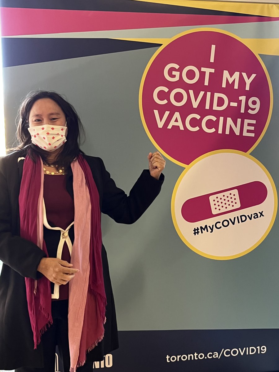 Today, I got my 4th vaccine shot! #Novavax #Vaccine
Book yours today at Scarbvaccine.ca @SHNcares, Toronto.ca/COVID19 @TOPublicHealth