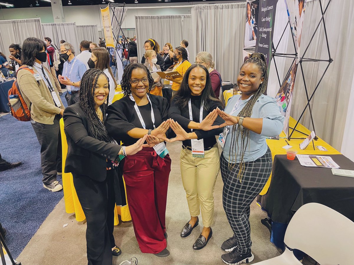 I tell you what, we were representing for Vandy and our beloved sorority, DST! #DeltaSigmaTheta #ABRCMS2022 @DrLJBrady